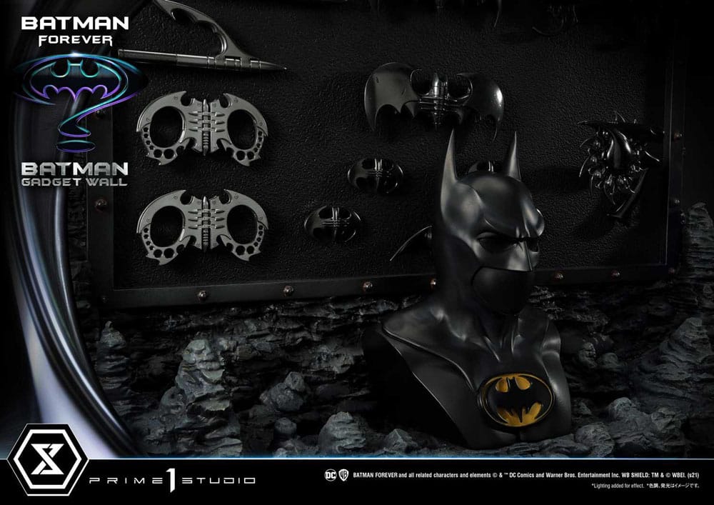 Prime 1 Studio Batman Forever Batman Gadget 1/3 Wall Museum Masterline Series Diorama 49 cm