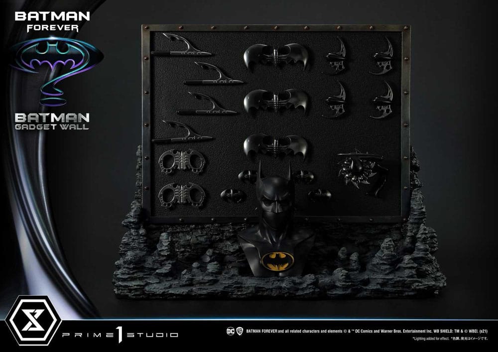 Prime 1 Studio Batman Forever Batman Gadget 1/3 Wall Museum Masterline Series Diorama 49 cm