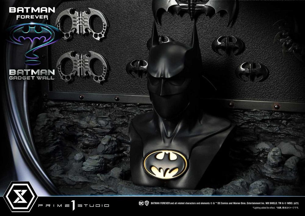 Prime 1 Studio Batman Forever Batman Gadget 1/3 Wall Museum Masterline Series Diorama 49 cm
