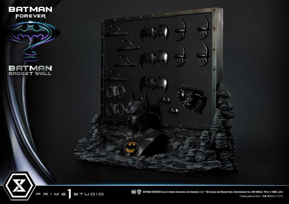 Prime 1 Studio Batman Forever Batman Gadget 1/3 Wall Museum Masterline Series Diorama 49 cm
