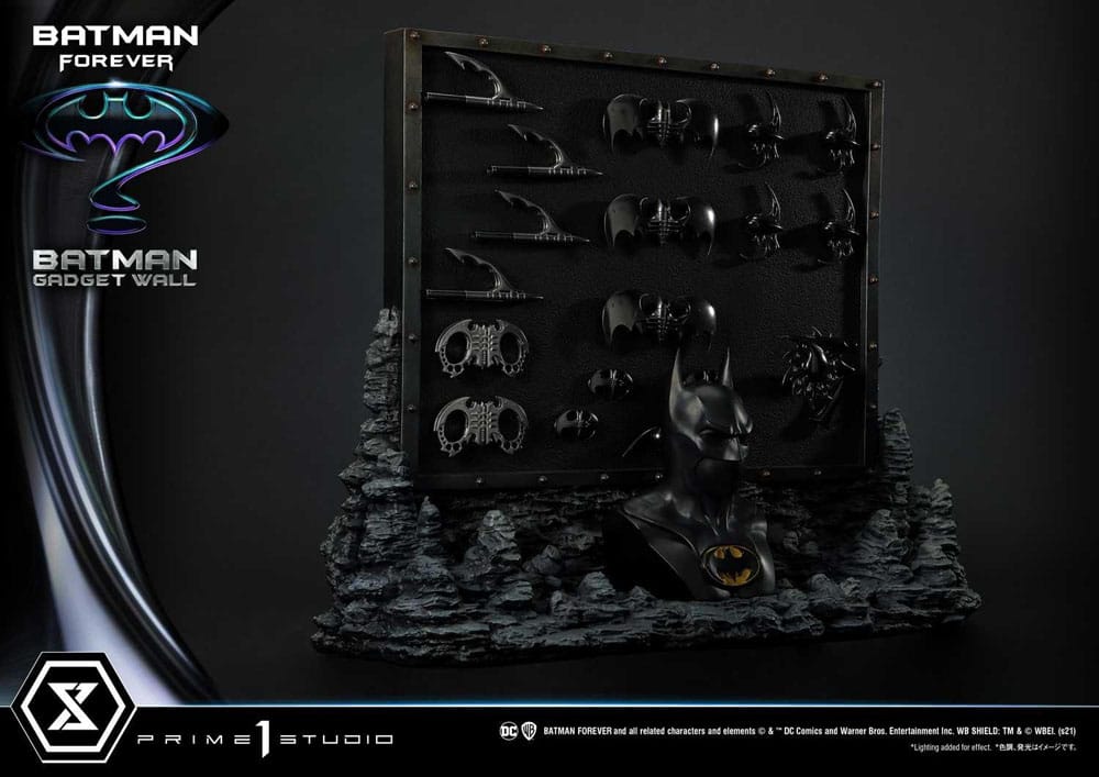 Prime 1 Studio Batman Forever Batman Gadget 1/3 Wall Museum Masterline Series Diorama 49 cm