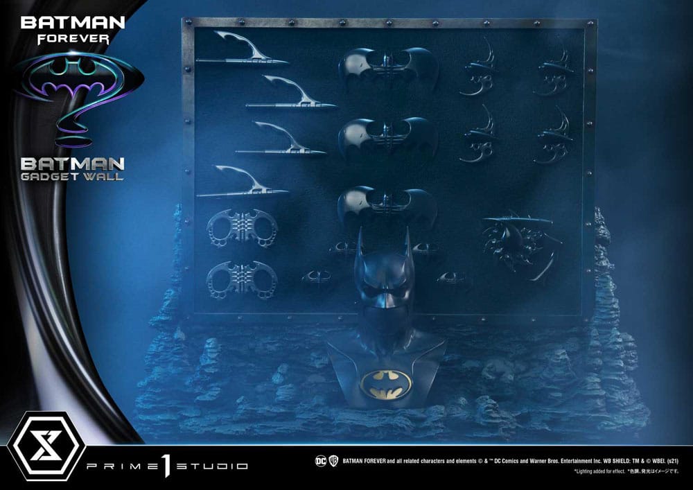 Prime 1 Studio Batman Forever Batman Gadget 1/3 Wall Museum Masterline Series Diorama 49 cm