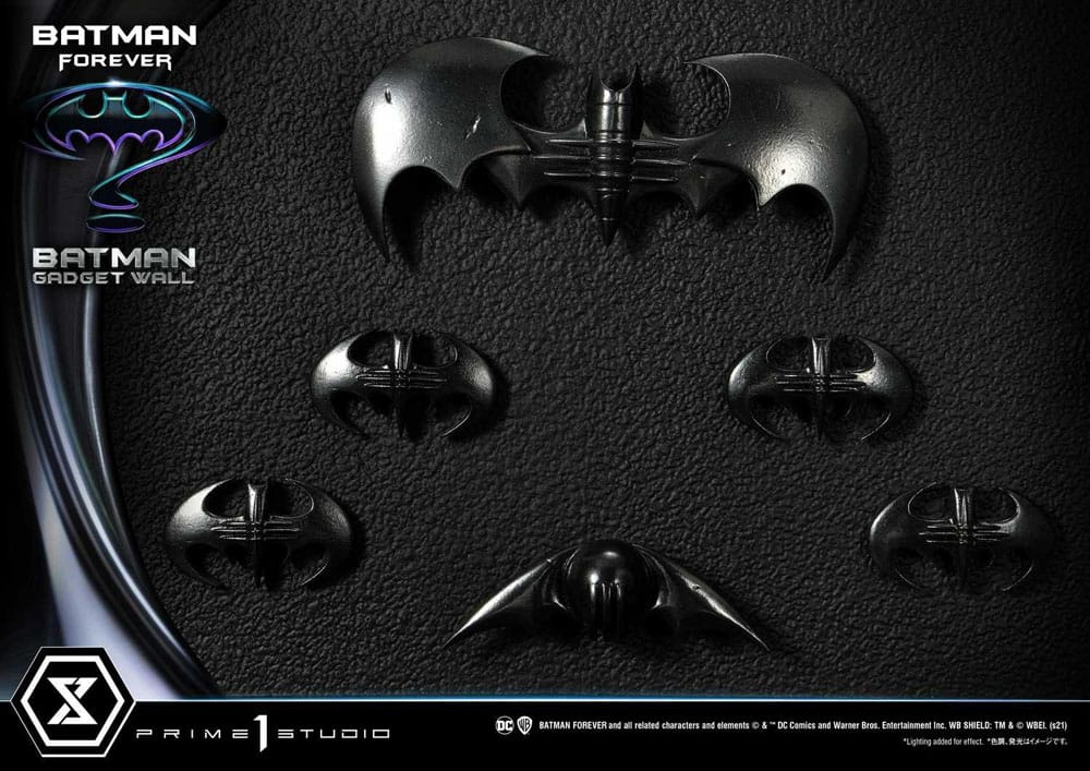 Prime 1 Studio Batman Forever Batman Gadget 1/3 Wall Museum Masterline Series Diorama 49 cm