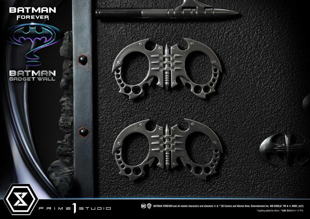 Prime 1 Studio Batman Forever Batman Gadget 1/3 Wall Museum Masterline Series Diorama 49 cm