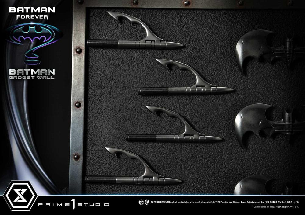 Prime 1 Studio Batman Forever Batman Gadget 1/3 Wall Museum Masterline Series Diorama 49 cm