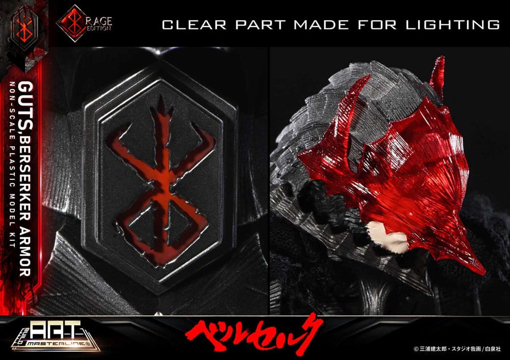 Prime 1 Studio Berserk Build Art Masterline Guts Berserker Armor Rage Plastic Model Kit