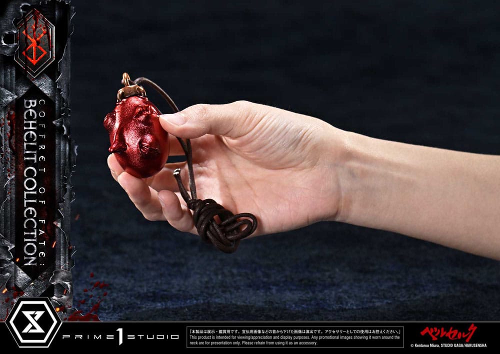Prime 1 Studio Berserk Life Scale Behelit Coffret of Fate Collection Statuen