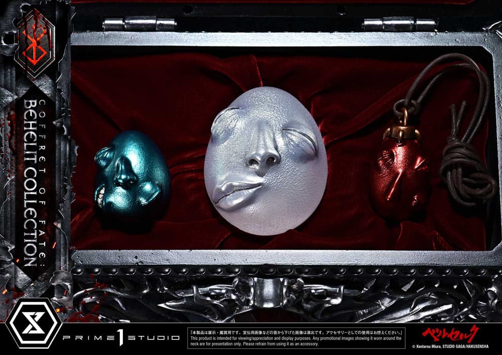 Prime 1 Studio Berserk Life Scale Behelit Coffret of Fate Collection Statuen