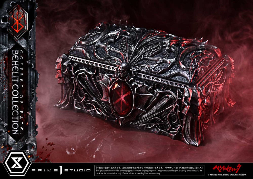 Prime 1 Studio Berserk Life Scale Behelit Coffret of Fate Collection Statuen