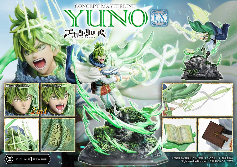 Prime 1 Studio Black Clover Concept Masterline Series Yuno Exclusive Bonus Ver. 1/6 Statue