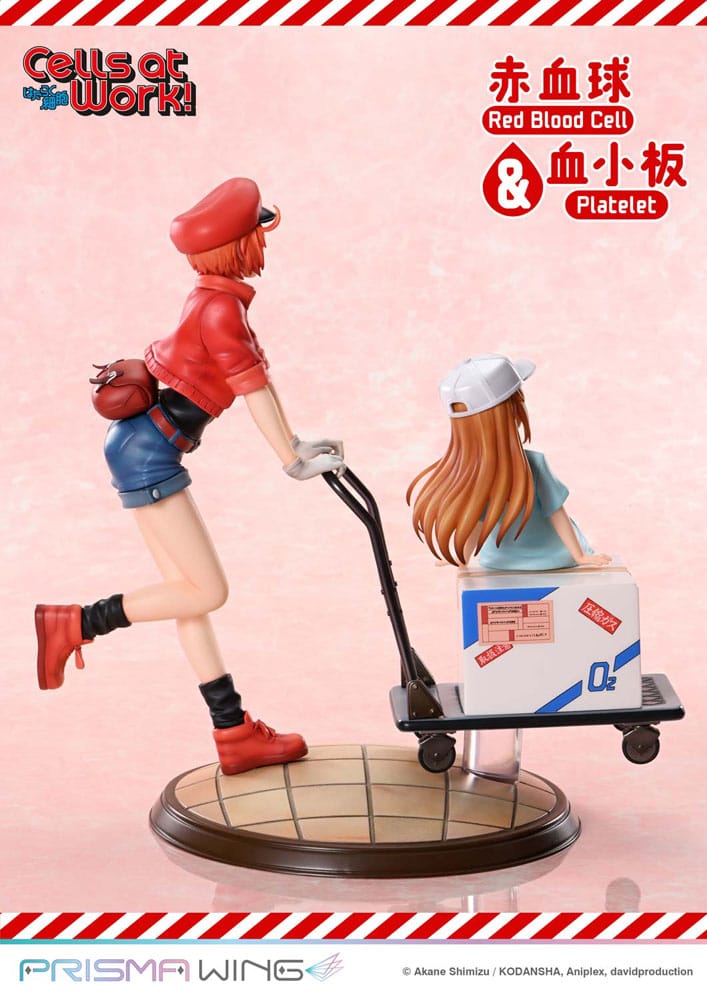 Prime 1 Studio Cells At Work Prisma Wing Red Blood Cell & Platelet Statue