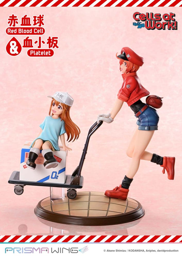 Prime 1 Studio Cells At Work Prisma Wing Red Blood Cell & Platelet Statue