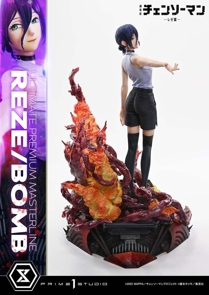 Prime 1 Studio Chainsaw Man Ultimate Premium Masterline Series The Movie Reze Arc REZE/BOMB 1/4 Statue
