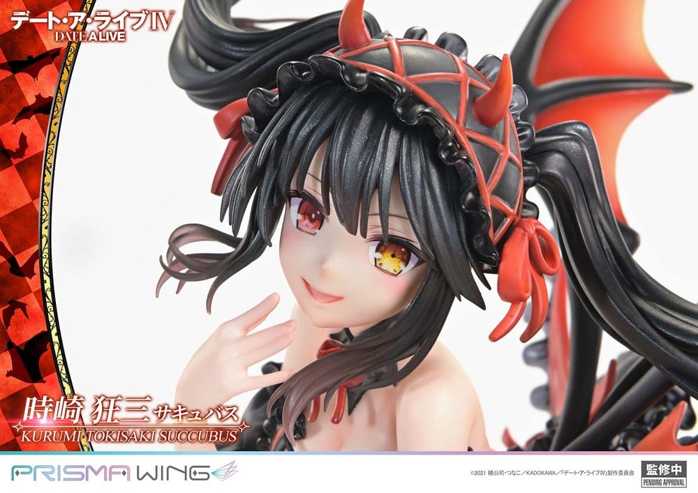 Prime 1 Studio Date A Live Prisma Wing Kurumi Tokisaki Succubus 1/7 Statue