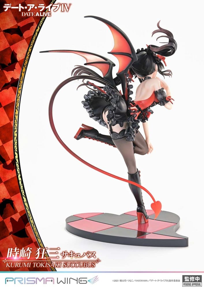 Prime 1 Studio Date A Live Prisma Wing Kurumi Tokisaki Succubus 1/7 Statue