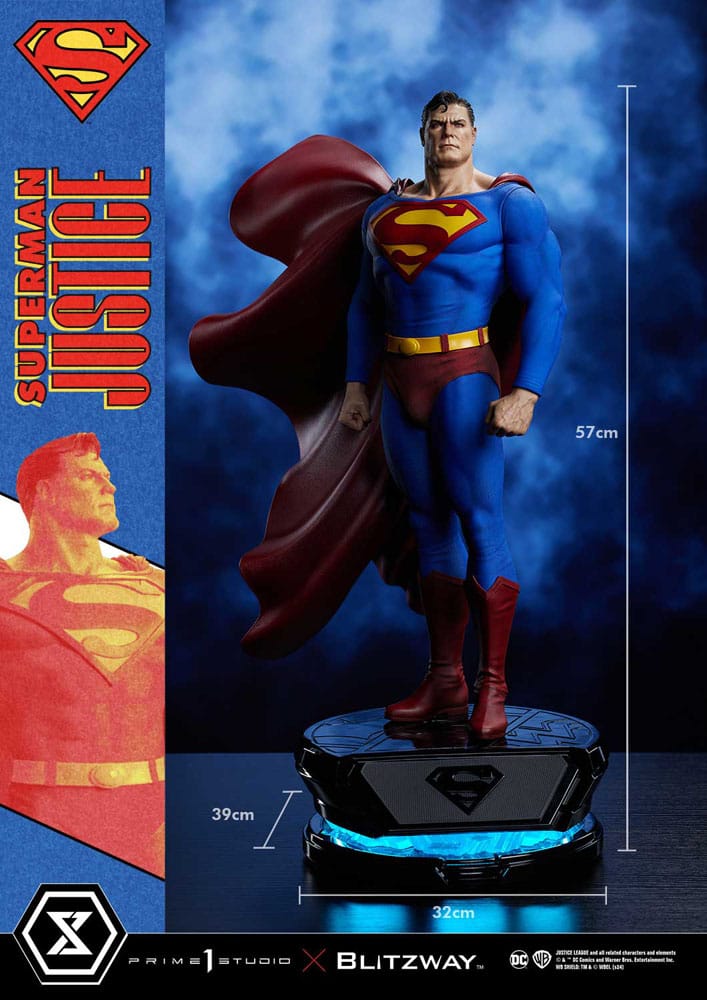 Prime 1 Studio DC Comics Premium Masterline Series Superman Justice Comics 1/4 Statue
