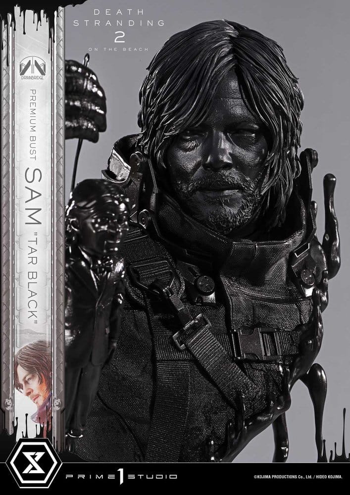 Prime 1 Studio Death Stranding 2: On the Beach Sam Tar Black Premium 1/3 Büste