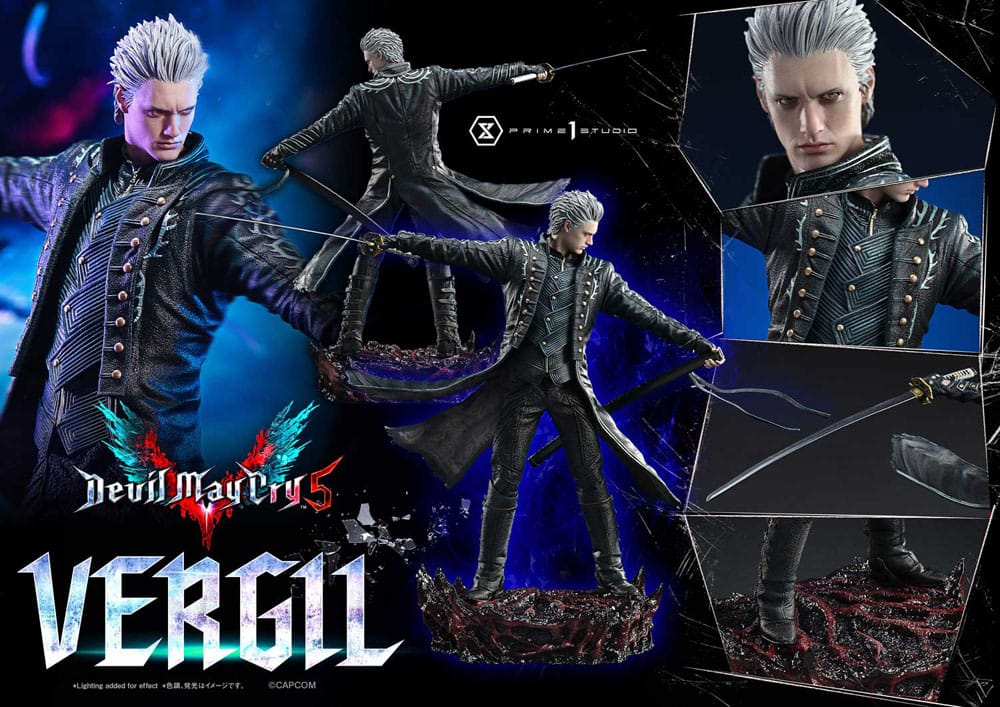 Prime 1 Studio Devil May Cry V Concept Masterline Series Vergil Bonus Ver. 1/6 Statue