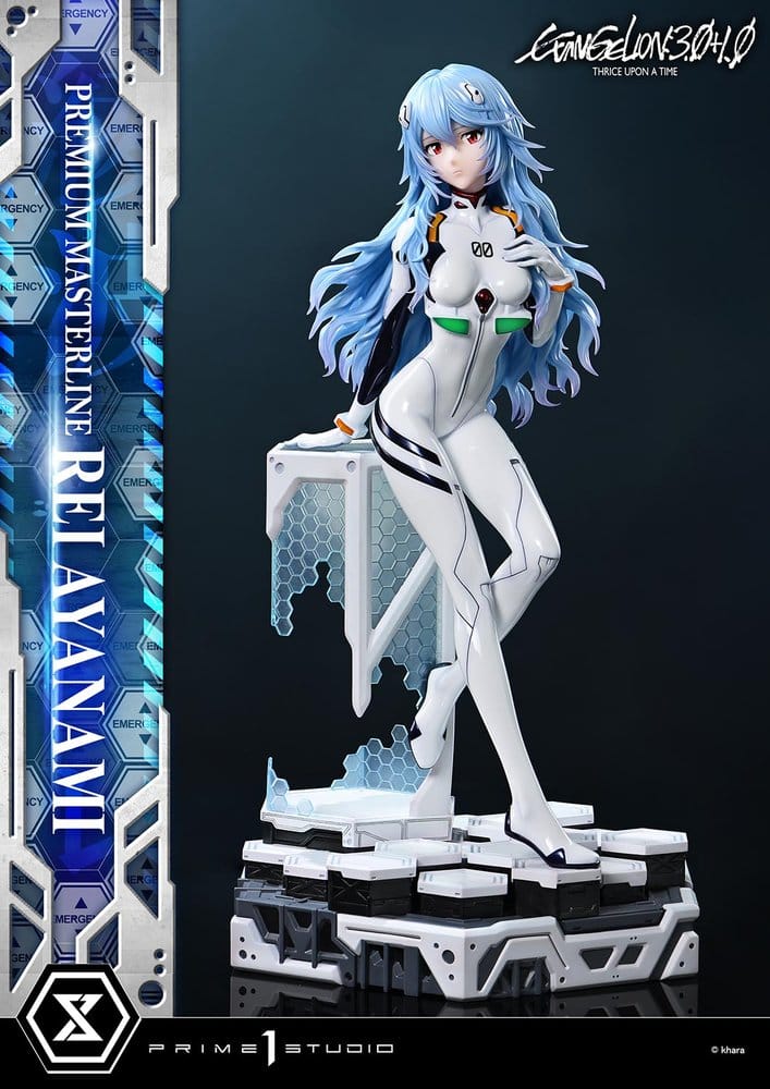 Prime 1 Studio Evangelion Thrice Upon A Time Rei Ayanami Premium Masterline Series 1/4 Statue