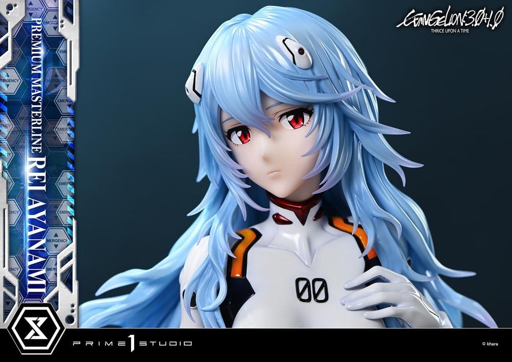 Prime 1 Studio Evangelion Thrice Upon A Time Rei Ayanami Premium Masterline Series 1/4 Statue