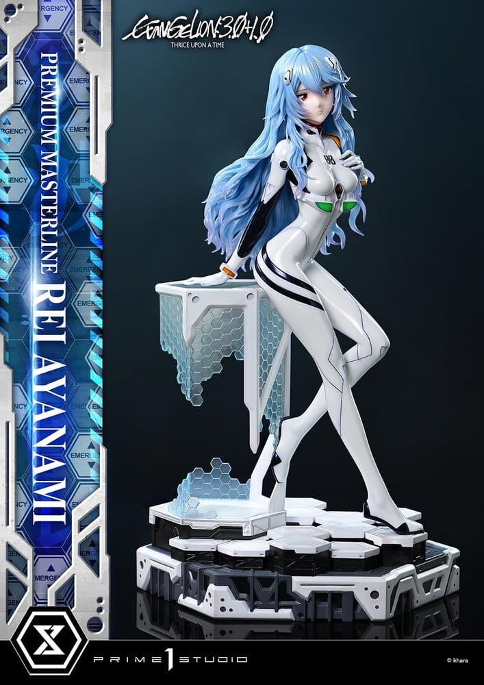 Prime 1 Studio Evangelion Thrice Upon A Time Rei Ayanami Premium Masterline Series 1/4 Statue