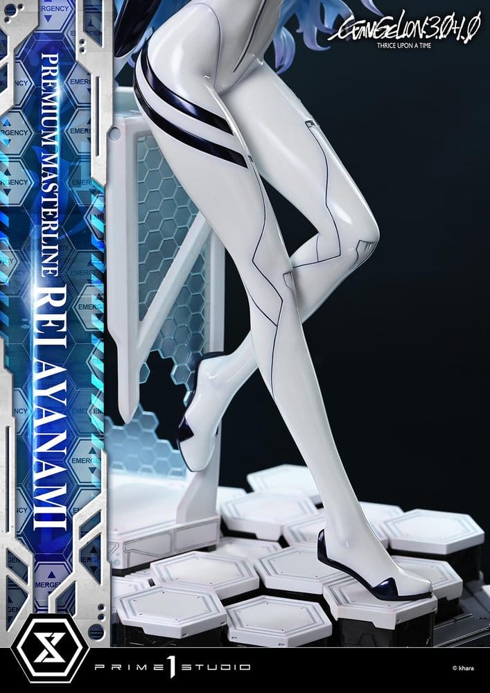 Prime 1 Studio Evangelion Thrice Upon A Time Rei Ayanami Premium Masterline Series 1/4 Statue