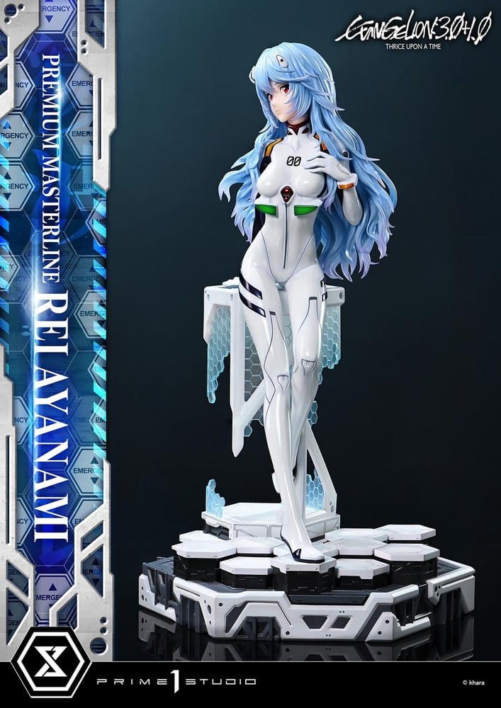 Prime 1 Studio Evangelion Thrice Upon A Time Rei Ayanami Premium Masterline Series 1/4 Statue