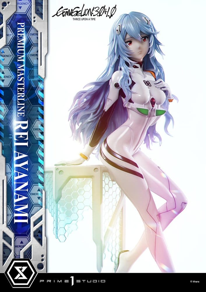 Prime 1 Studio Evangelion Thrice Upon A Time Rei Ayanami Premium Masterline Series 1/4 Statue