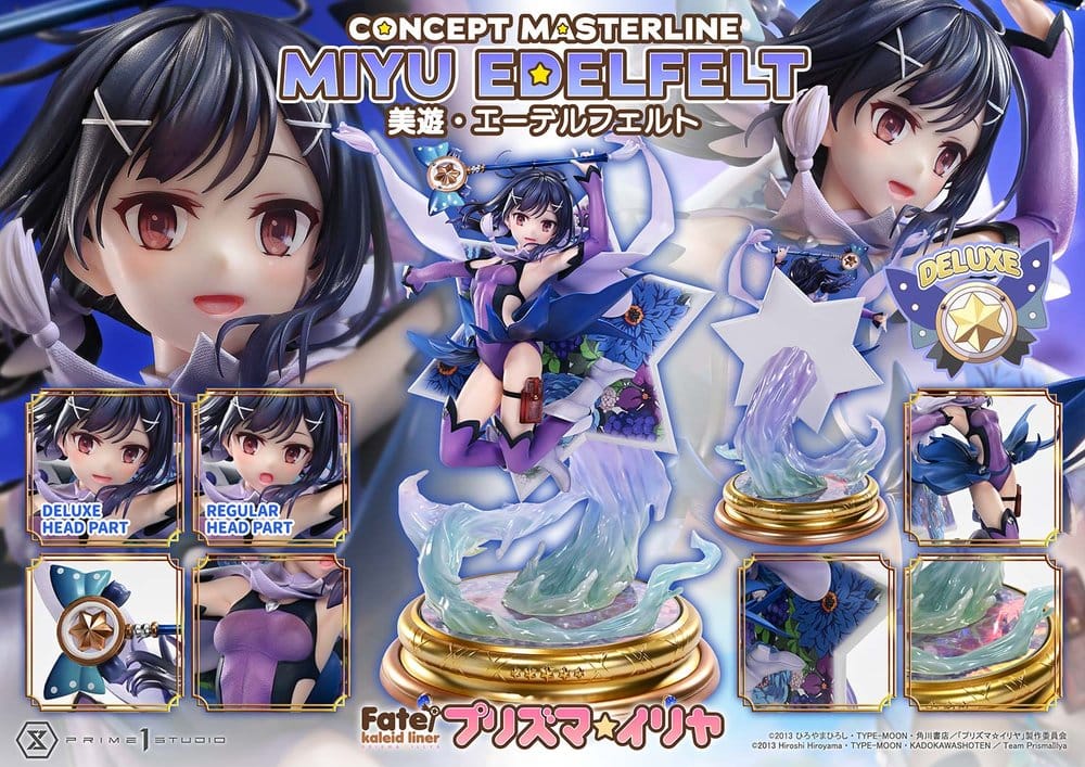 Prime 1 Studio Fate/kaleid liner Prisma Illya Miyu Edelfelt Deluxe Version Concept Masterline Series 1/5 Statue