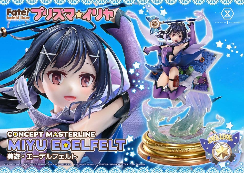 Prime 1 Studio Fate/kaleid liner Prisma Illya Miyu Edelfelt DX Bonus Version Concept Masterline Series 1/5 Statue