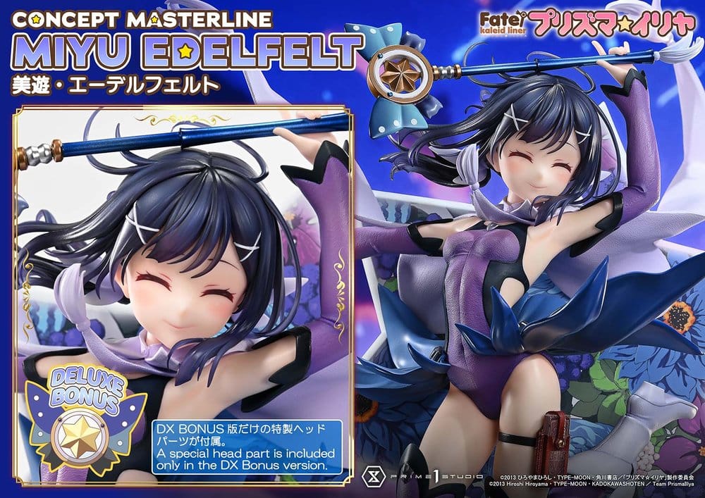 Prime 1 Studio Fate/kaleid liner Prisma Illya Miyu Edelfelt DX Bonus Version Concept Masterline Series 1/5 Statue