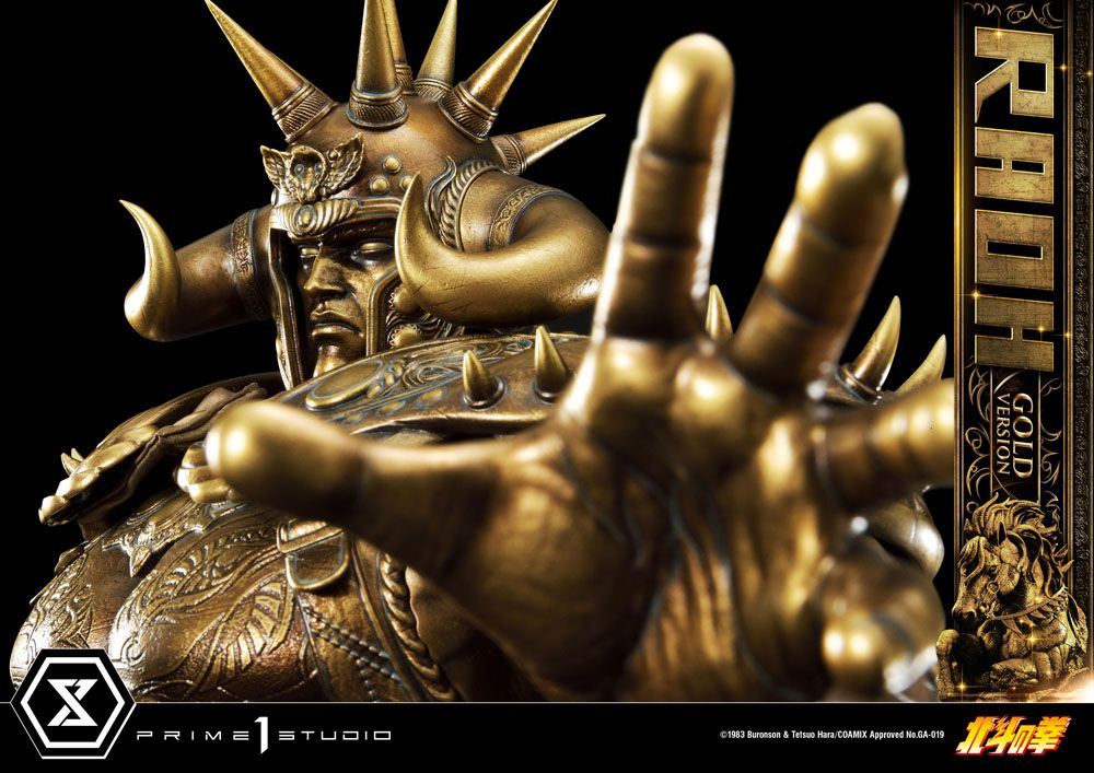 Prime 1 Studio Fist of the North Star Raoh Gold Version 1/4 Statue