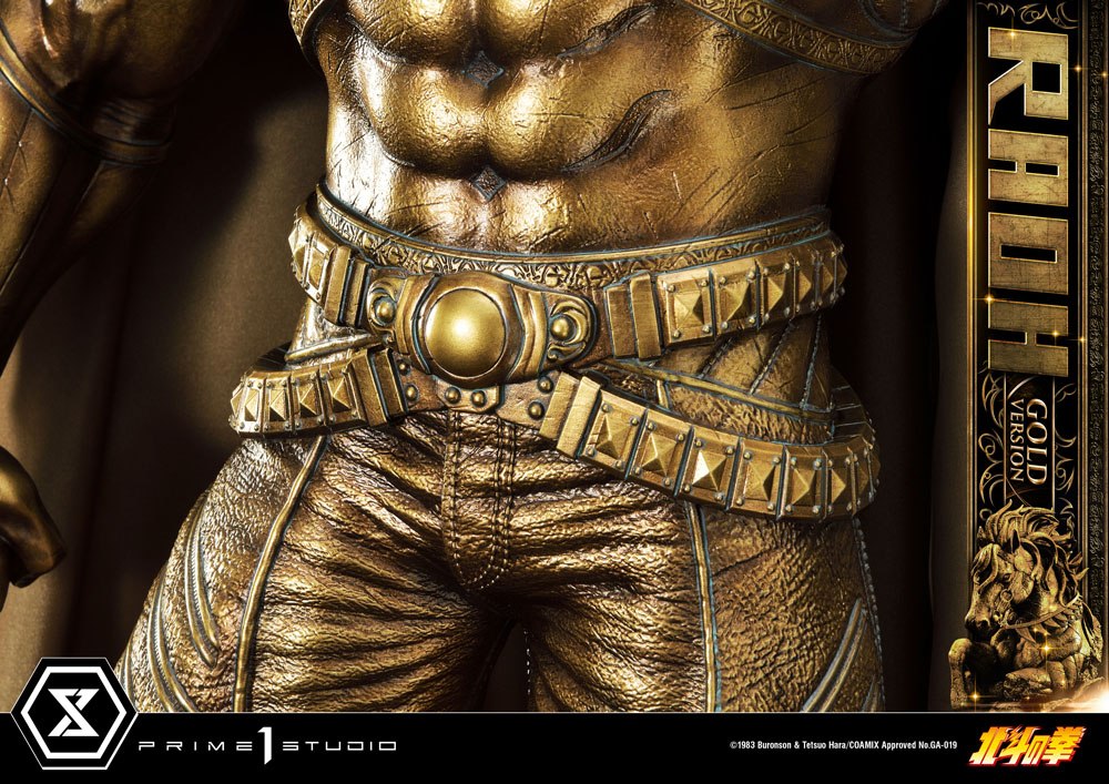 Prime 1 Studio Fist of the North Star Raoh Gold Version 1/4 Statue