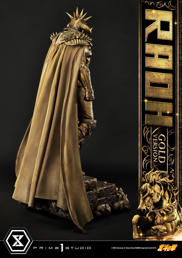Prime 1 Studio Fist of the North Star Raoh Gold Version 1/4 Statue