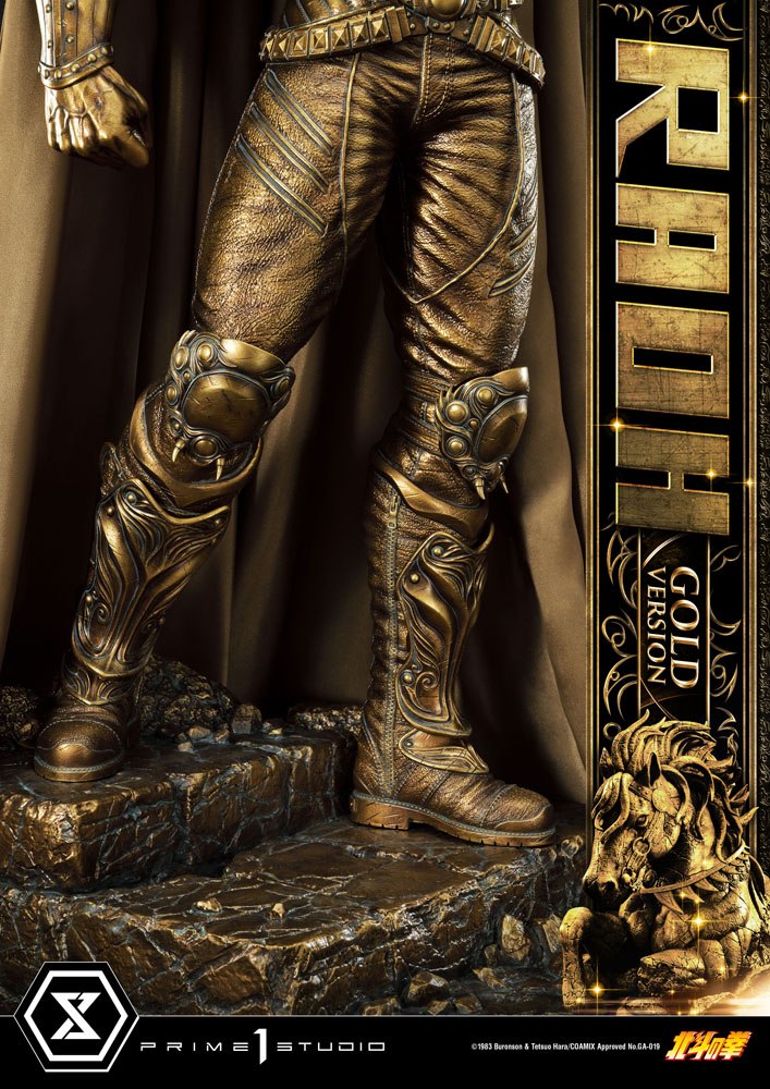 Prime 1 Studio Fist of the North Star Raoh Gold Version 1/4 Statue
