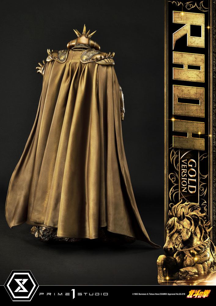 Prime 1 Studio Fist of the North Star Raoh Gold Version 1/4 Statue
