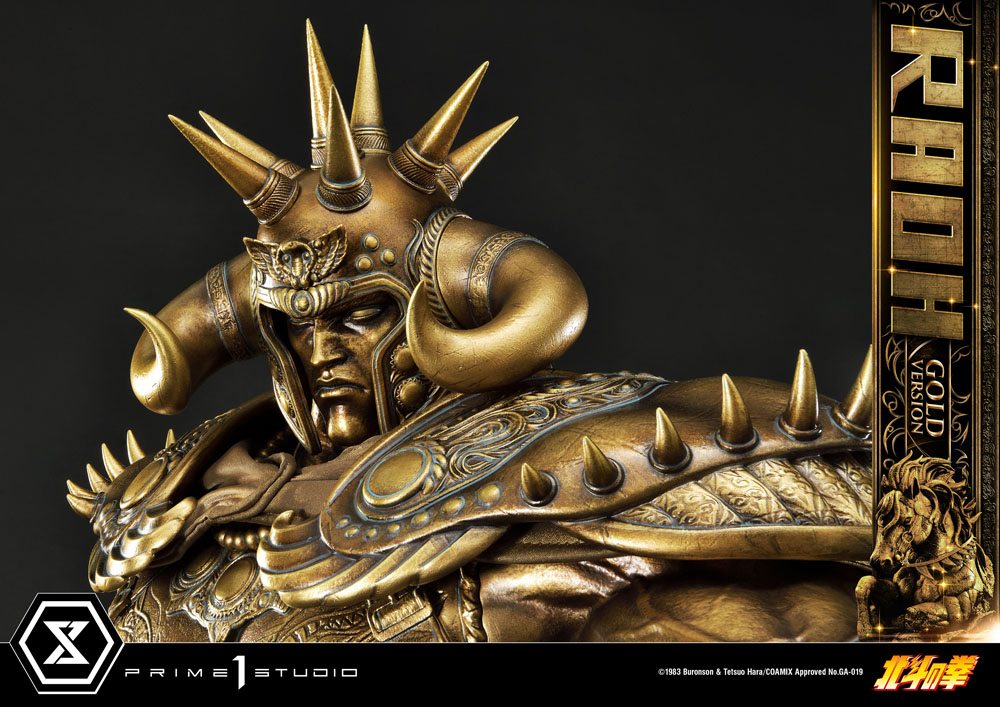 Prime 1 Studio Fist of the North Star Raoh Gold Version 1/4 Statue