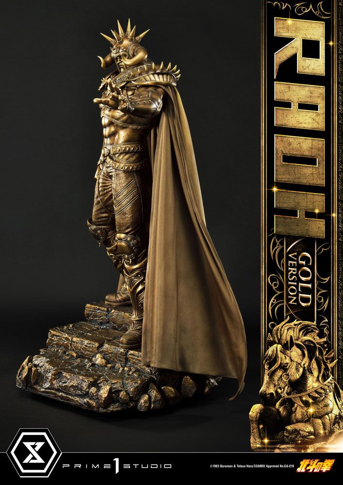 Prime 1 Studio Fist of the North Star Raoh Gold Version 1/4 Statue