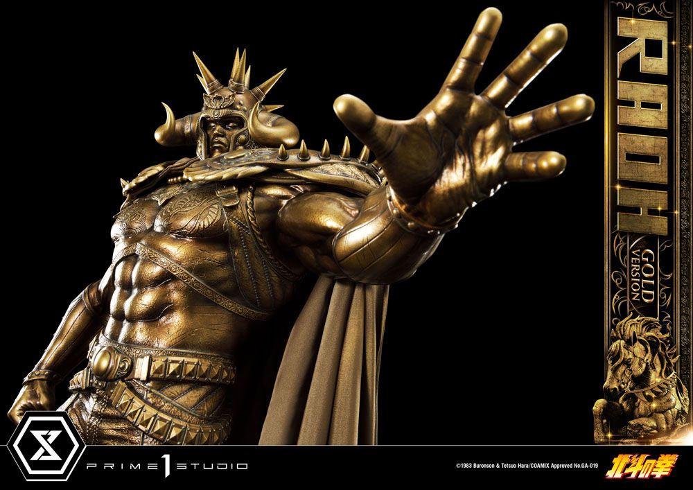 Prime 1 Studio Fist of the North Star Raoh Gold Version 1/4 Statue