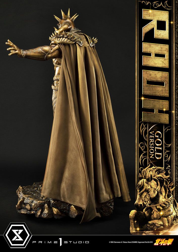 Prime 1 Studio Fist of the North Star Raoh Gold Version 1/4 Statue
