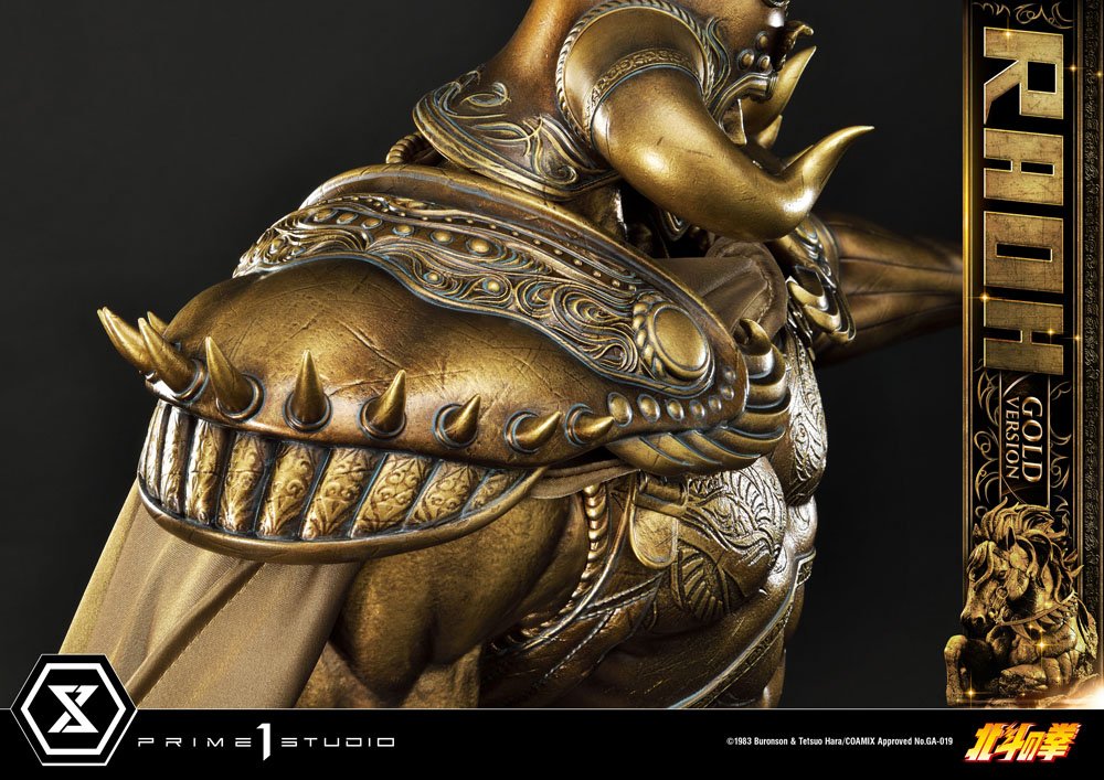 Prime 1 Studio Fist of the North Star Raoh Gold Version 1/4 Statue