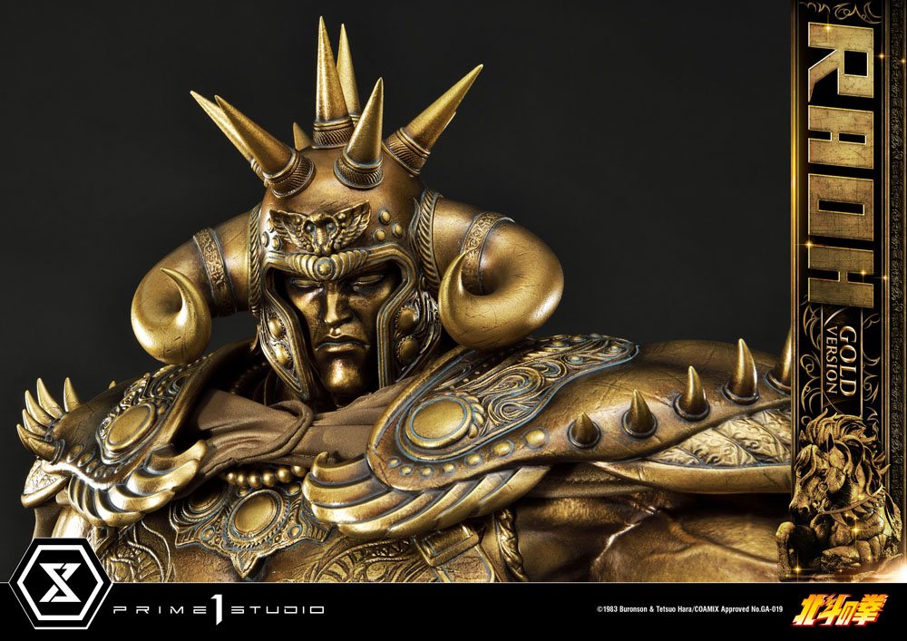 Prime 1 Studio Fist of the North Star Raoh Gold Version 1/4 Statue