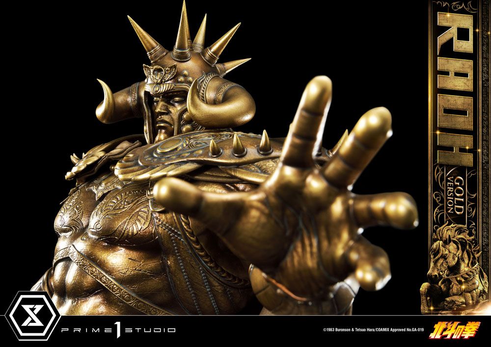 Prime 1 Studio Fist of the North Star Raoh Gold Version 1/4 Statue