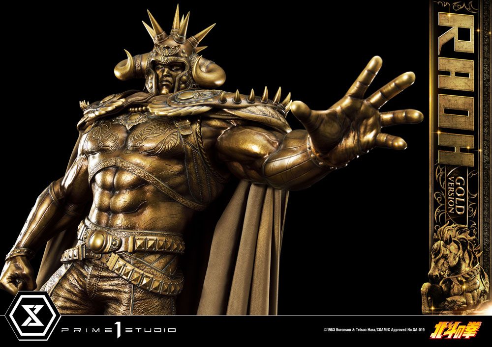 Prime 1 Studio Fist of the North Star Raoh Gold Version 1/4 Statue