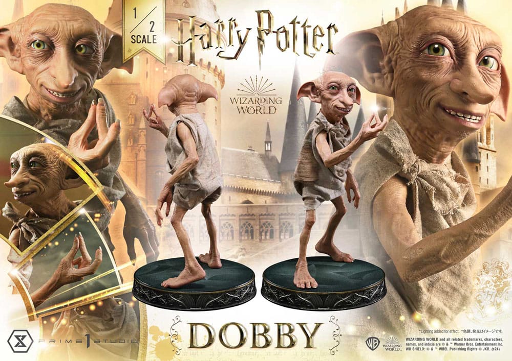 Prime 1 Studio Harry Potter Dobby Bonus Version Museum Masterline Series Statue