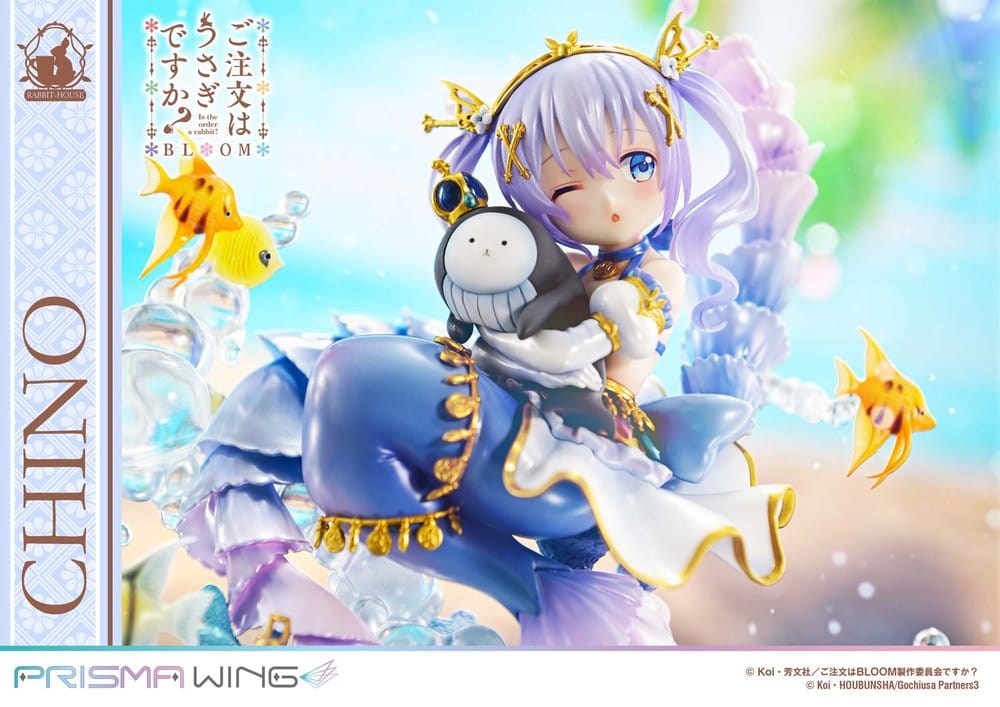 Prime 1 Studio Is The Order A Rabbit? Bloom Prisma Wing Chino Pre-Painted 1/7 Figure
