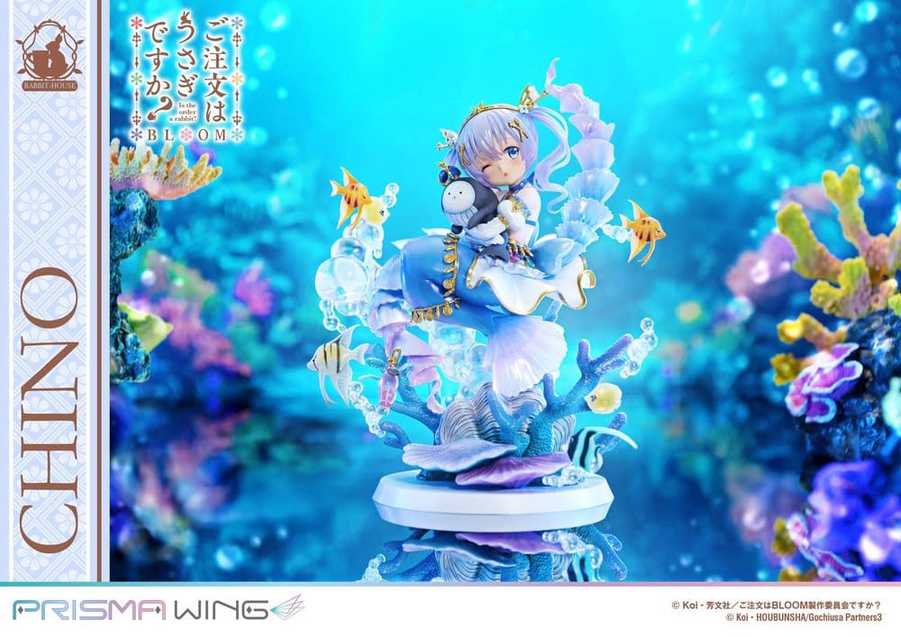 Prime 1 Studio Is The Order A Rabbit? Bloom Prisma Wing Chino Pre-Painted 1/7 Figure