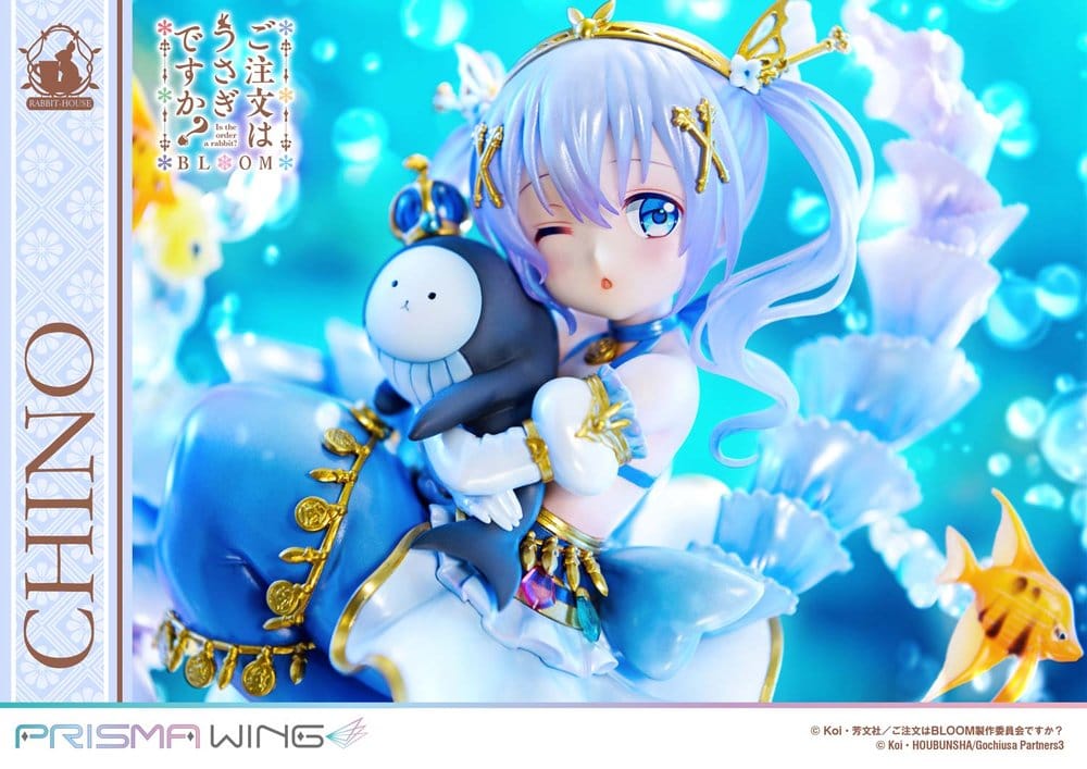 Prime 1 Studio Is The Order A Rabbit? Bloom Prisma Wing Chino Pre-Painted 1/7 Figure