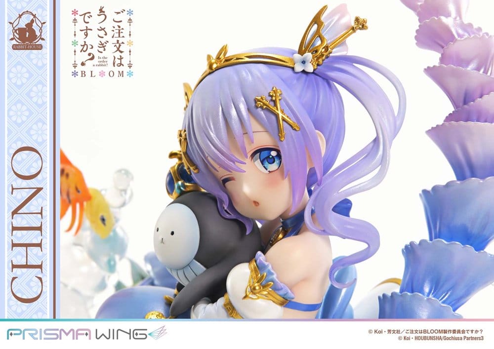 Prime 1 Studio Is The Order A Rabbit? Bloom Prisma Wing Chino Pre-Painted 1/7 Figure