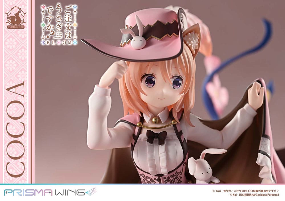 Prime 1 Studio Is The Order A Rabbit? Bloom Prisma Wing Cocoa 1/7 Statue
